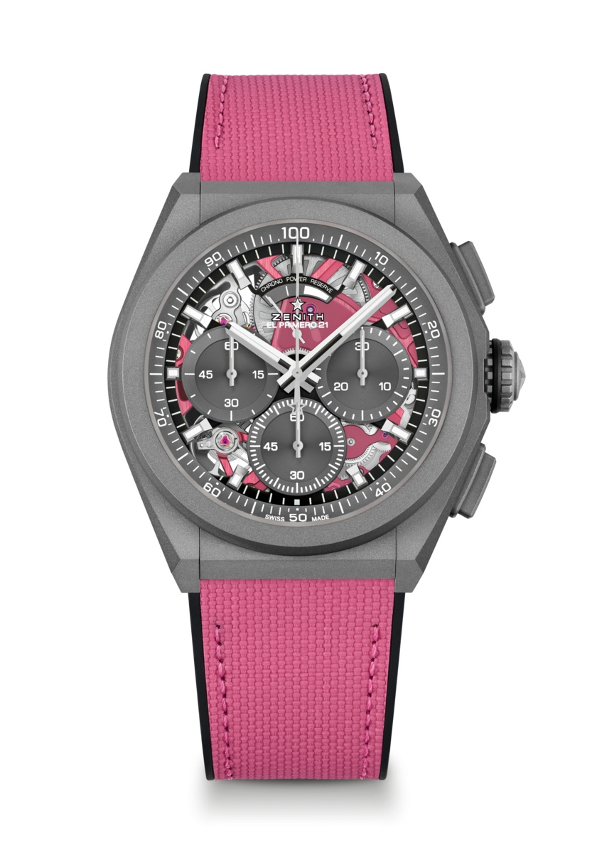 Zenith 97.9001.9004/80.R948.T3/P : Defy 21 Ultra Colour Pink