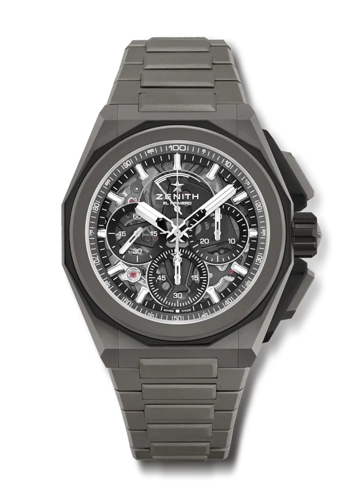 Zenith 97.9100.9004/02.I001 : Defy Extreme Titanium / Black / Bracelet