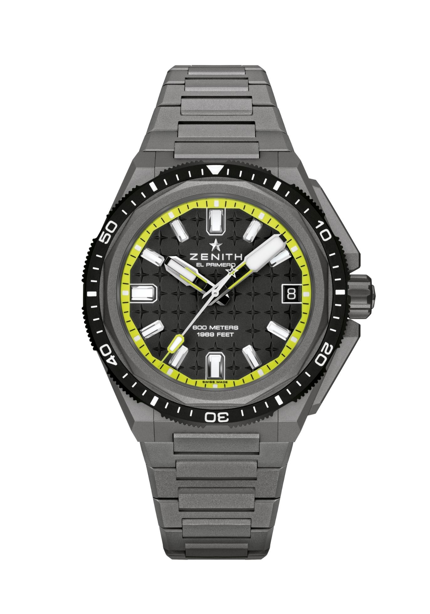 Zenith 97.9600.3620/21.I001 : Defy Extreme Diver Shadow / Bracelet