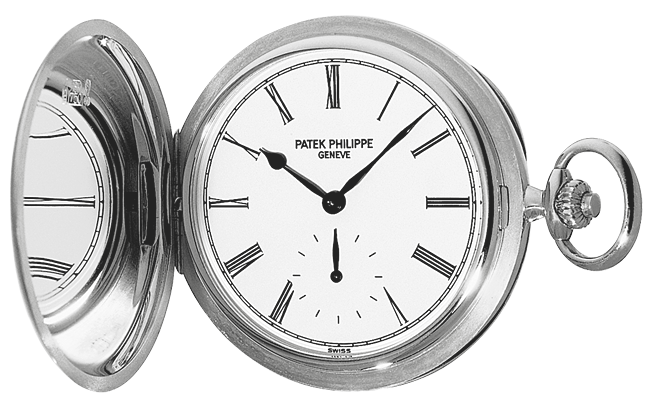 Patek Philippe 980G-001 : Pocket Watch Savonette White Gold / White