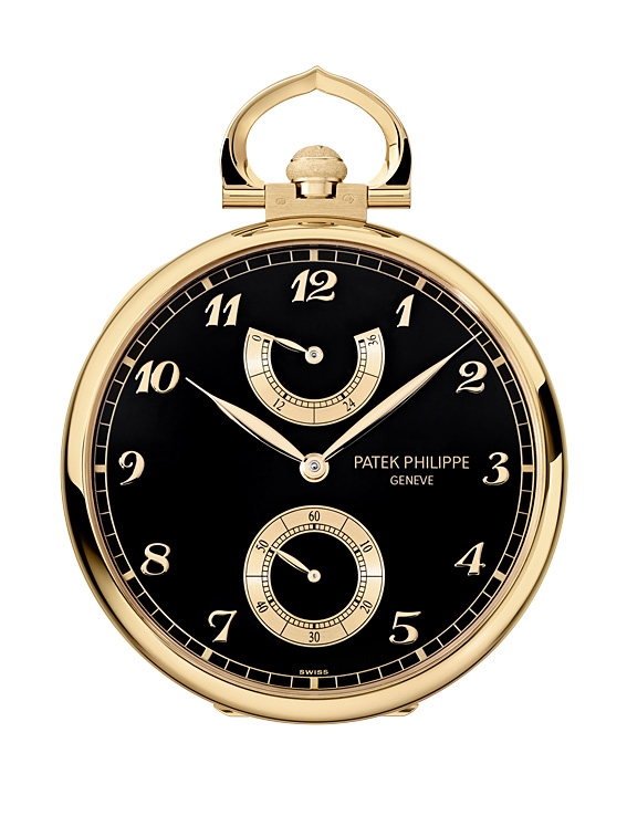 Patek Philippe 982/168J  : Pocket Watch Lepine Power Reserve Yellow Gold / Ballerina