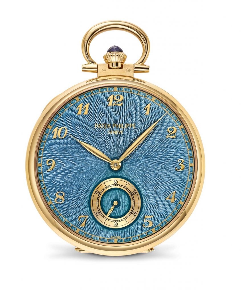 Patek Philippe 995/108J : Pocket Watch Lepine Yellow Gold / Bald Eagle