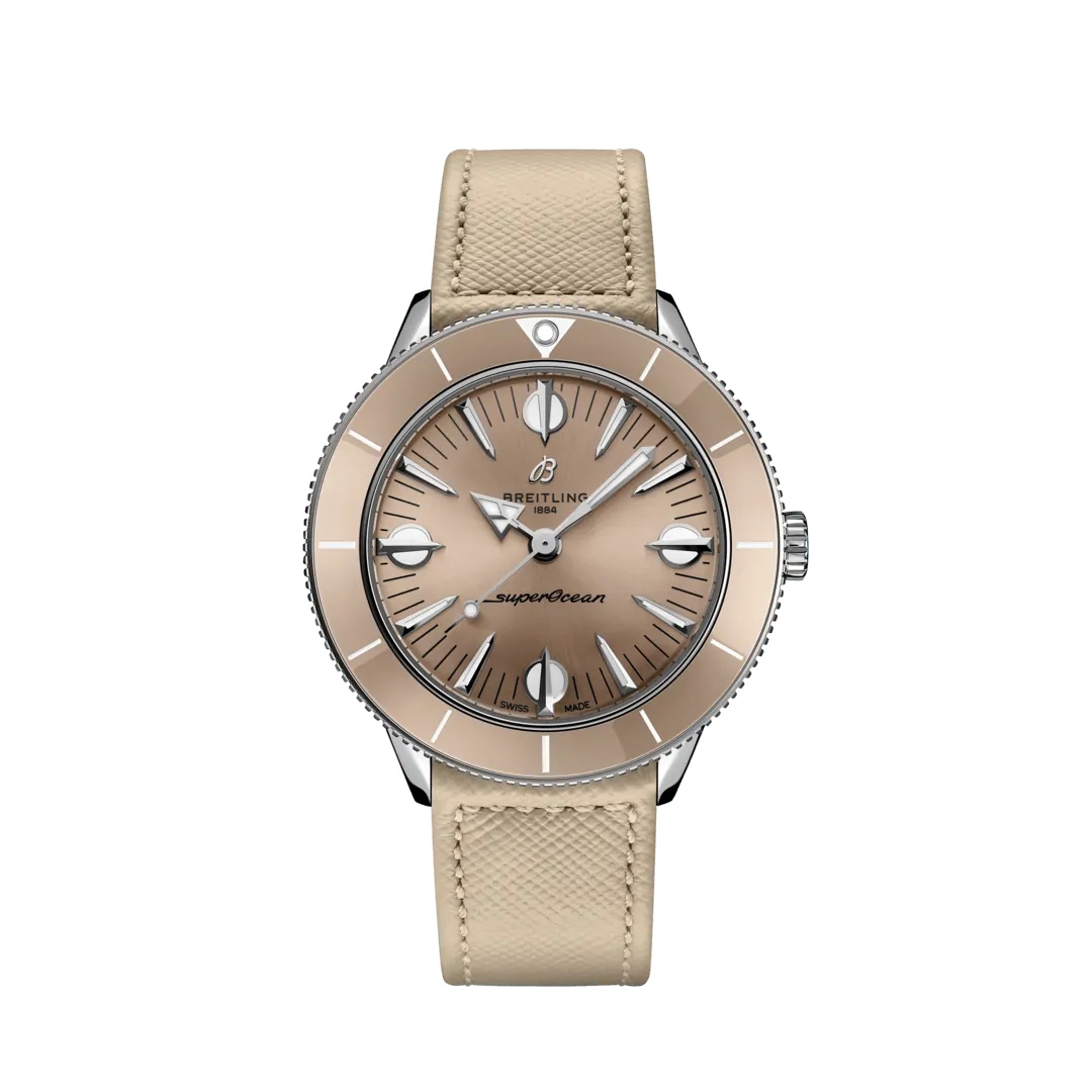 Breitling A10340A41A1X1 : Superocean Heritage '57 Pastel Paradise / Iced Latte