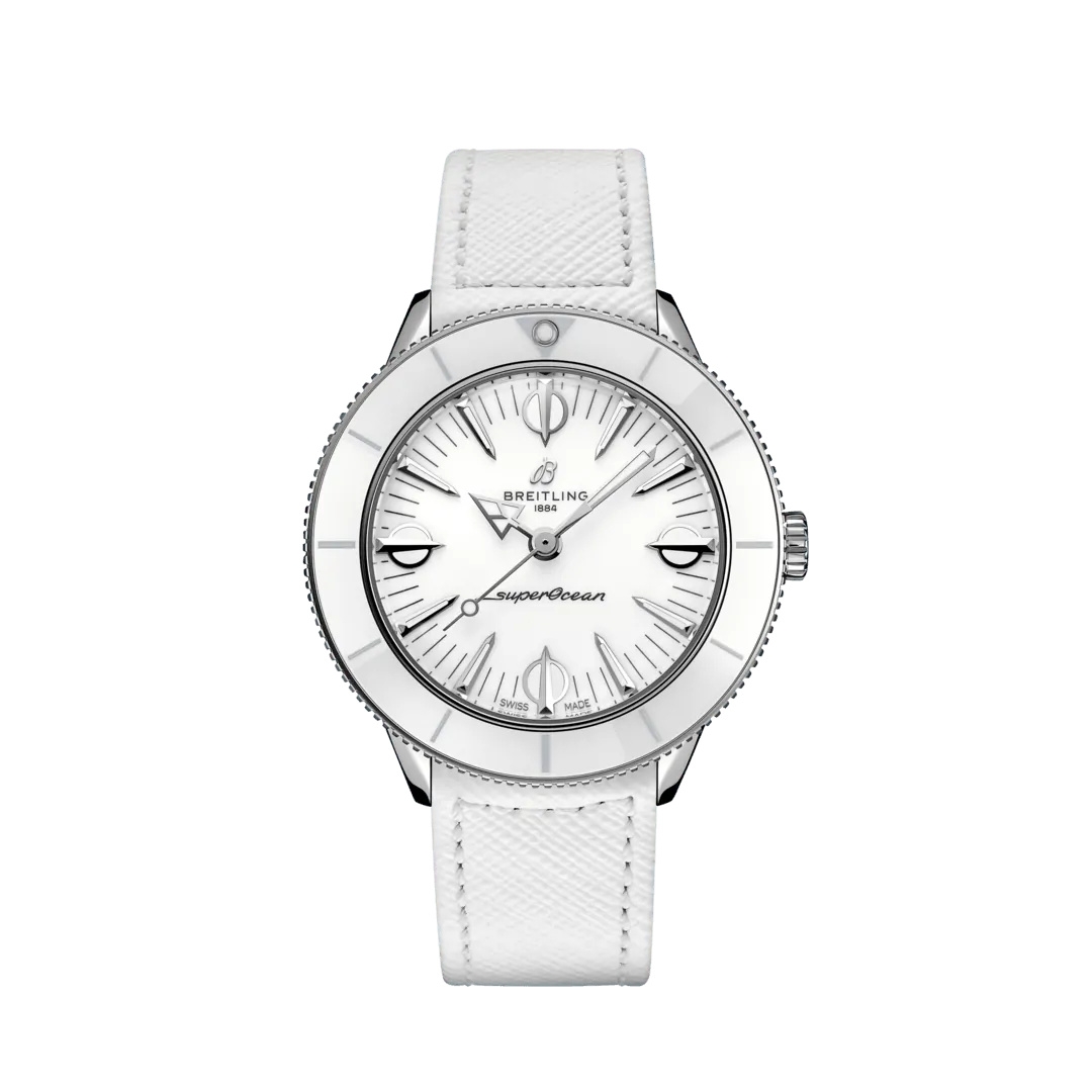 Breitling A10340A71A1X1 : Superocean Heritage '57 Pastel Paradise / White