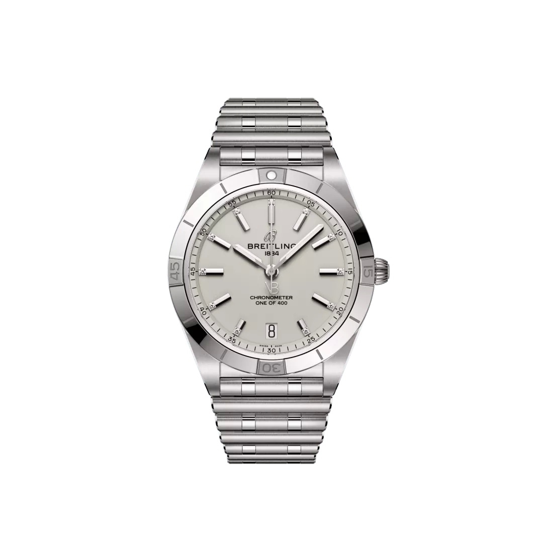 Breitling A103801A1G1A1 : Chronomat Automatic 36 Victoria Beckham Stainless Steel / Dove Grey