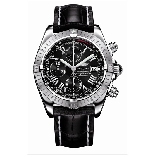 Breitling A1335611/B898 : Chronomat Evolution Stainless Steel / Black - Roman