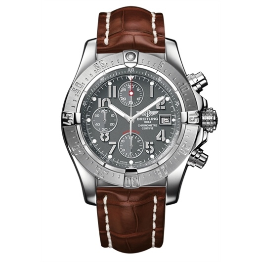 Breitling A1338012.F547.737P : Avenger Grey / Alligator