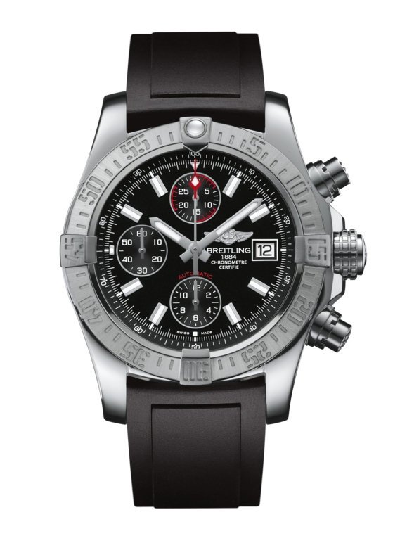 Breitling A1338111.BC32.131S : Avenger II Stainless Steel / Volcano Black / Rubber