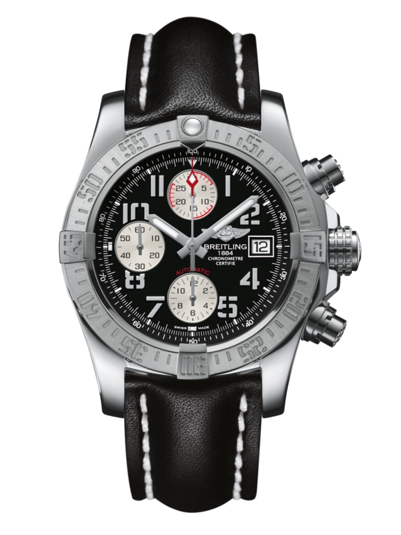 Breitling A1338111.BC33.435X : Avenger II Stainless Steel / Volcano Black / Calf