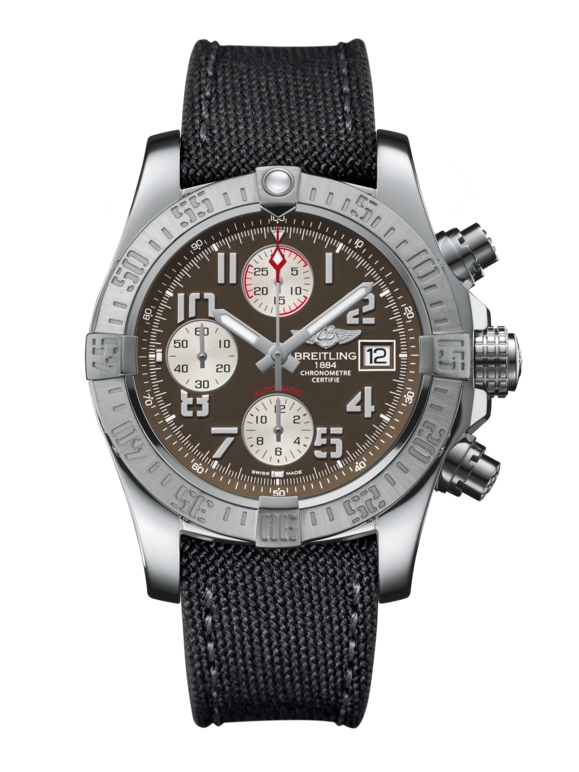 Breitling A1338111/F564/109W/A20BA.1 : Avenger II Stainless Steel / Tungsten Gray / Military / Pin