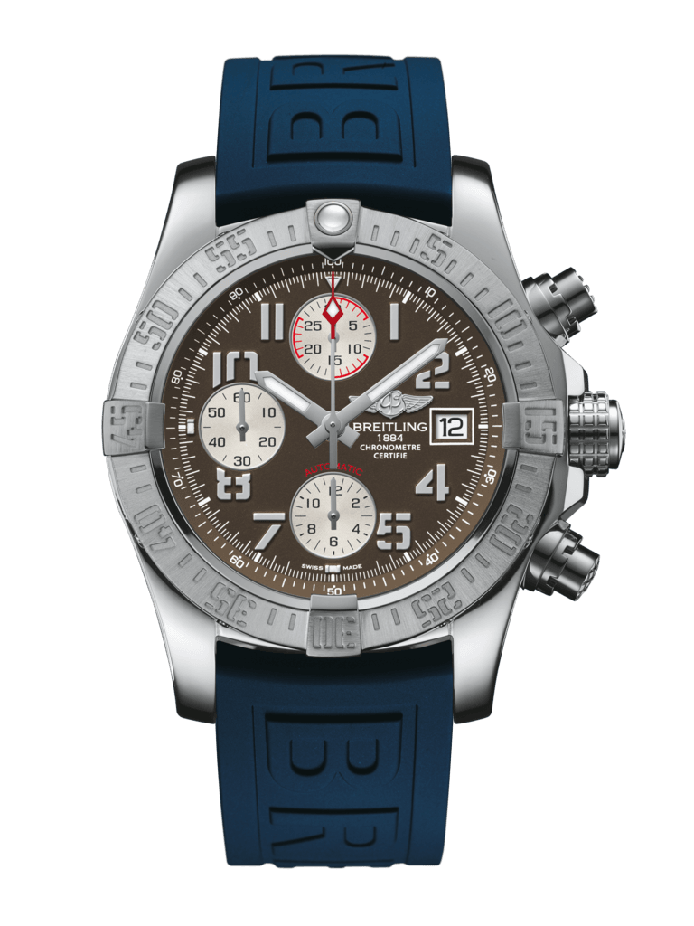Breitling A1338111/F564/158S/A20S.1 : Avenger II Stainless Steel / Tungsten Gray / Rubber / Pin