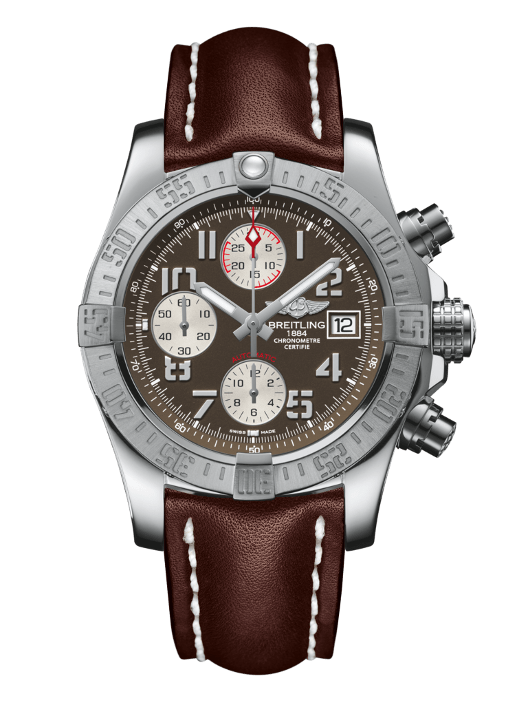 Breitling A1338111/F564/438X/A20D.1 : Avenger II Stainless Steel / Tungsten Gray / Calf / Folding
