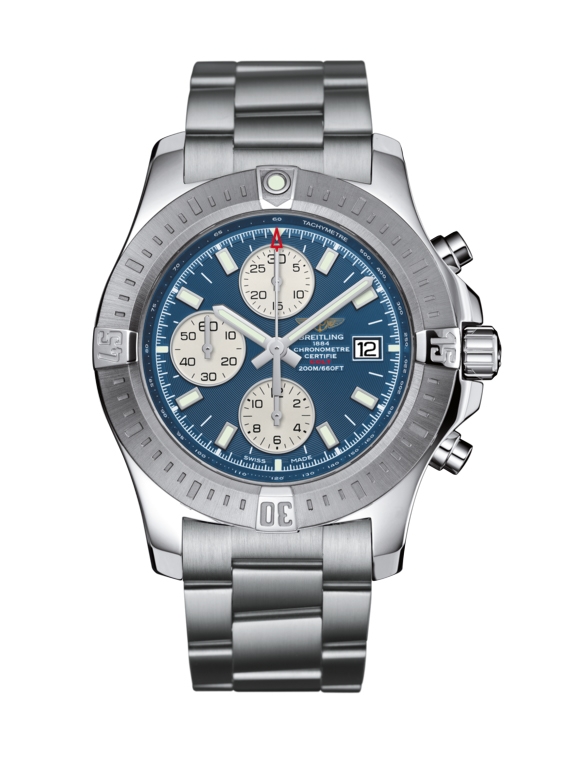 Breitling A13388111C1A1 : Colt Chronograph Automatic Stainless Steel / Mariner Blue / Bracelet