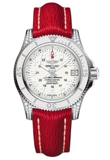 Breitling A1731267.A775.251X : Superocean II 36 Diamond / White / Sahara