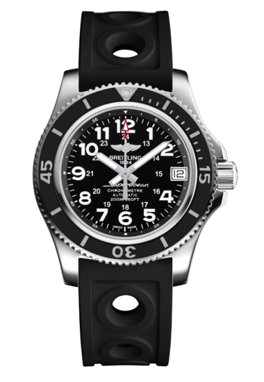 Breitling A17312C9.BD91.231S : Superocean II 36 Black / Rubber