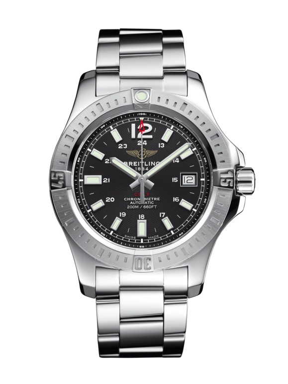 Breitling A1731311.BE90.182A : Colt 41 Automatic Volcano Black / Bracelet