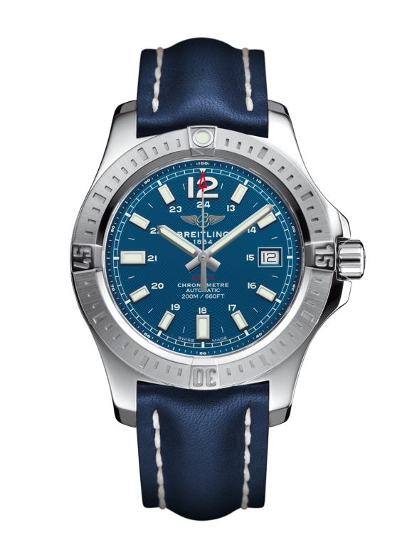 Breitling A1731311.C934.113X : Colt 41 Automatic Mariner Blue / Calf