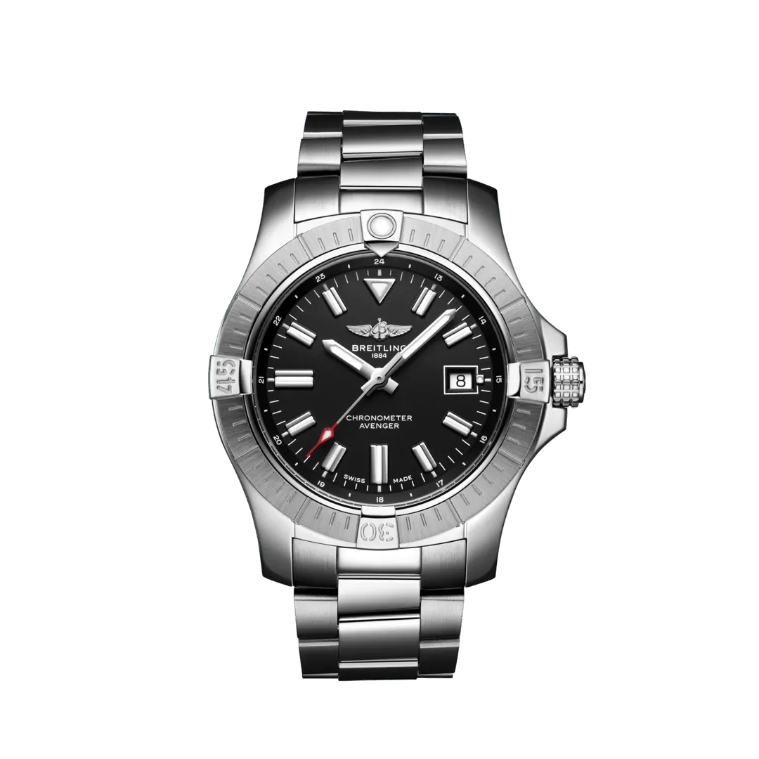 Breitling A17318101B1A1 : Avenger Automatic 43 Stainless Steel / Black / Bracelet