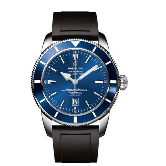 Breitling A1732016.C734.135S : Superocean Heritage 46 Stainless Steel / Blue / Blue / Rubber
