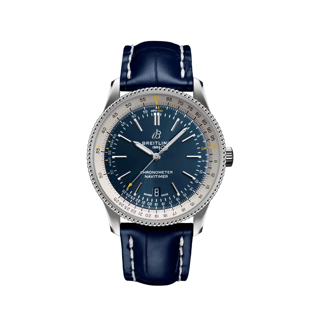 Breitling A173266A1C1P1 : Navitimer Automatic 41 Automatic Stainless Steel / Blue - Boutique & Online