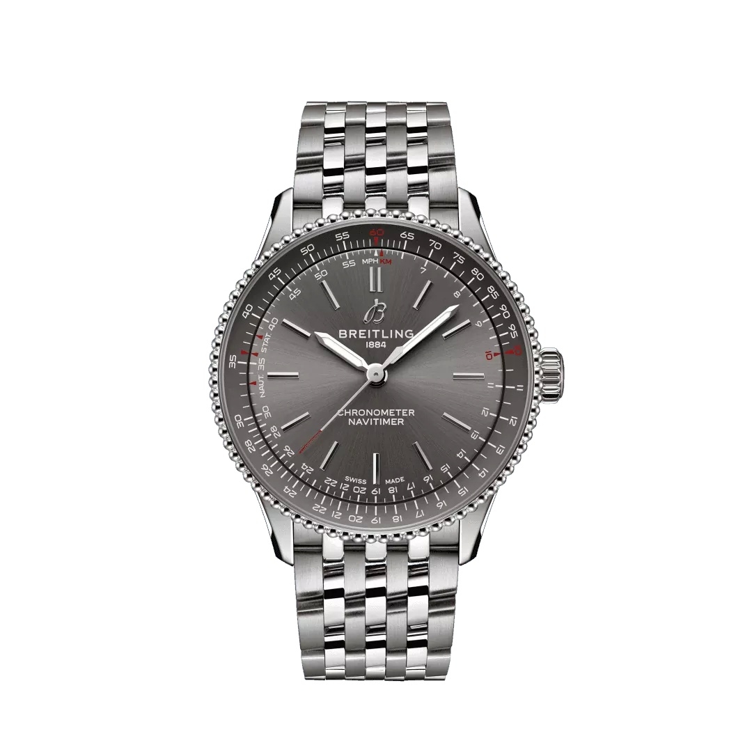 Breitling A17327381B1A1 : Navitimer Automatic 36 Stainless Steel / Grey / Bracelet