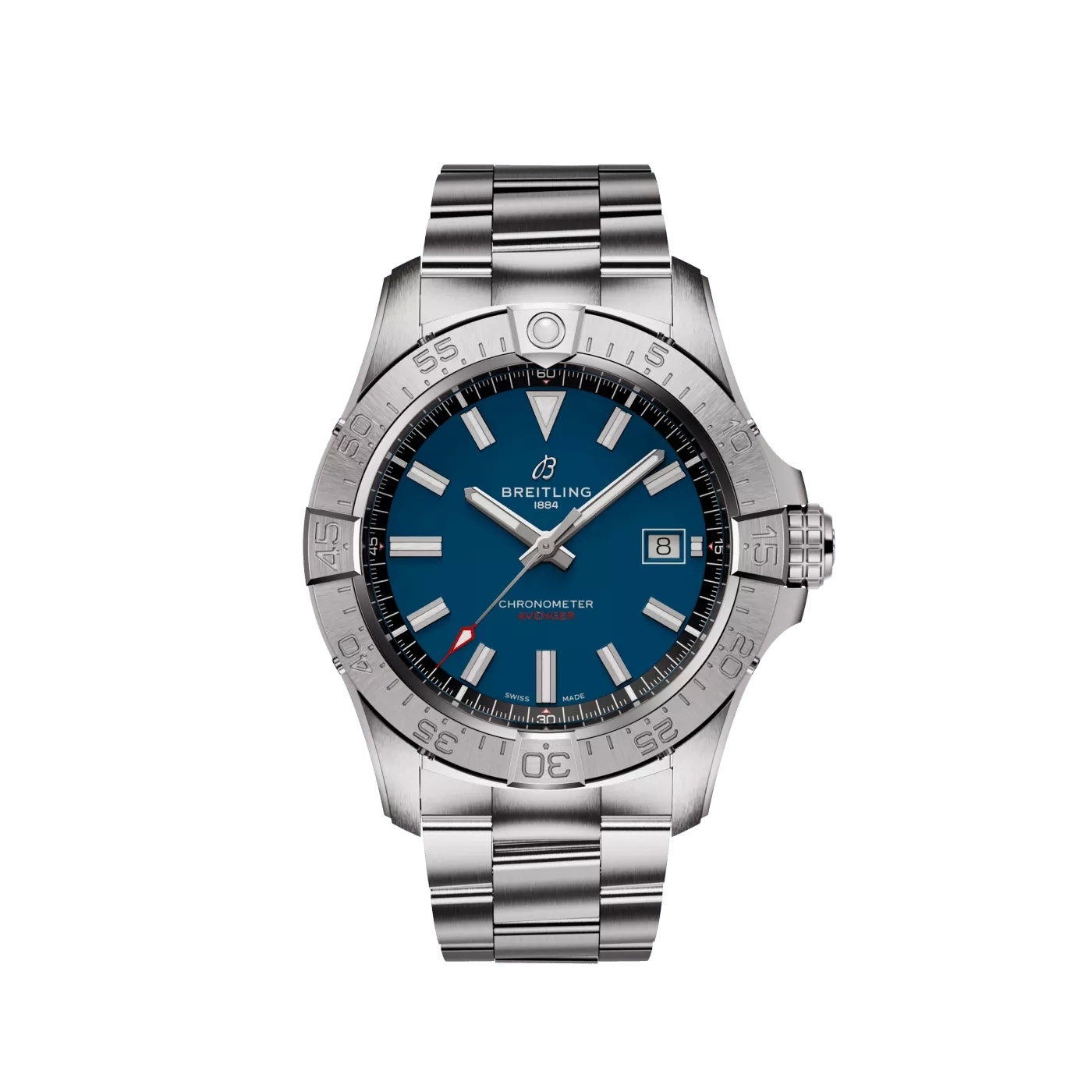 Breitling A17328101C1A1 : Avenger Automatic 42 Stainless Steel / Blue / Bracelet