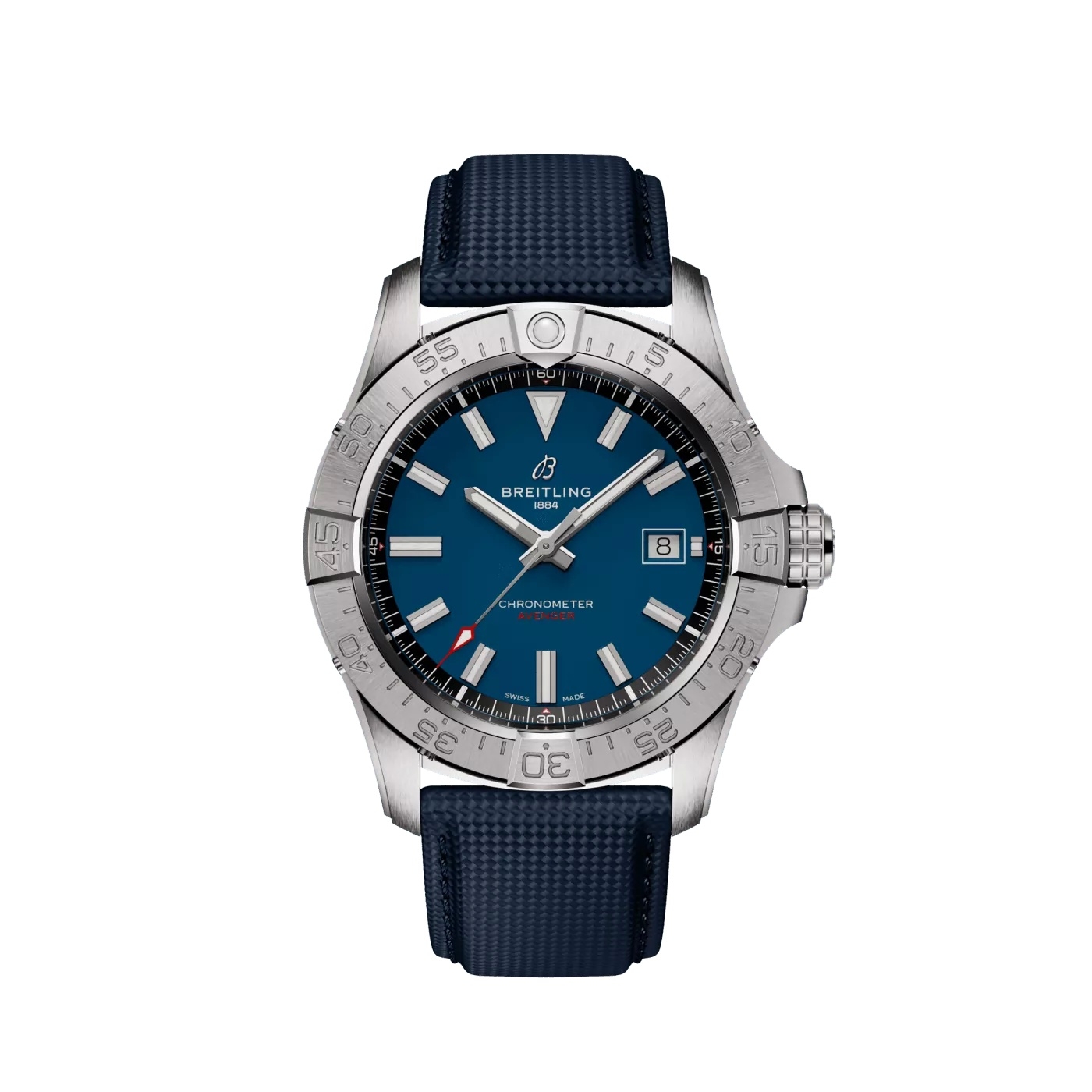 Breitling A17328101C1X1 : Avenger Automatic 42 Stainless Steel / Blue / Strap