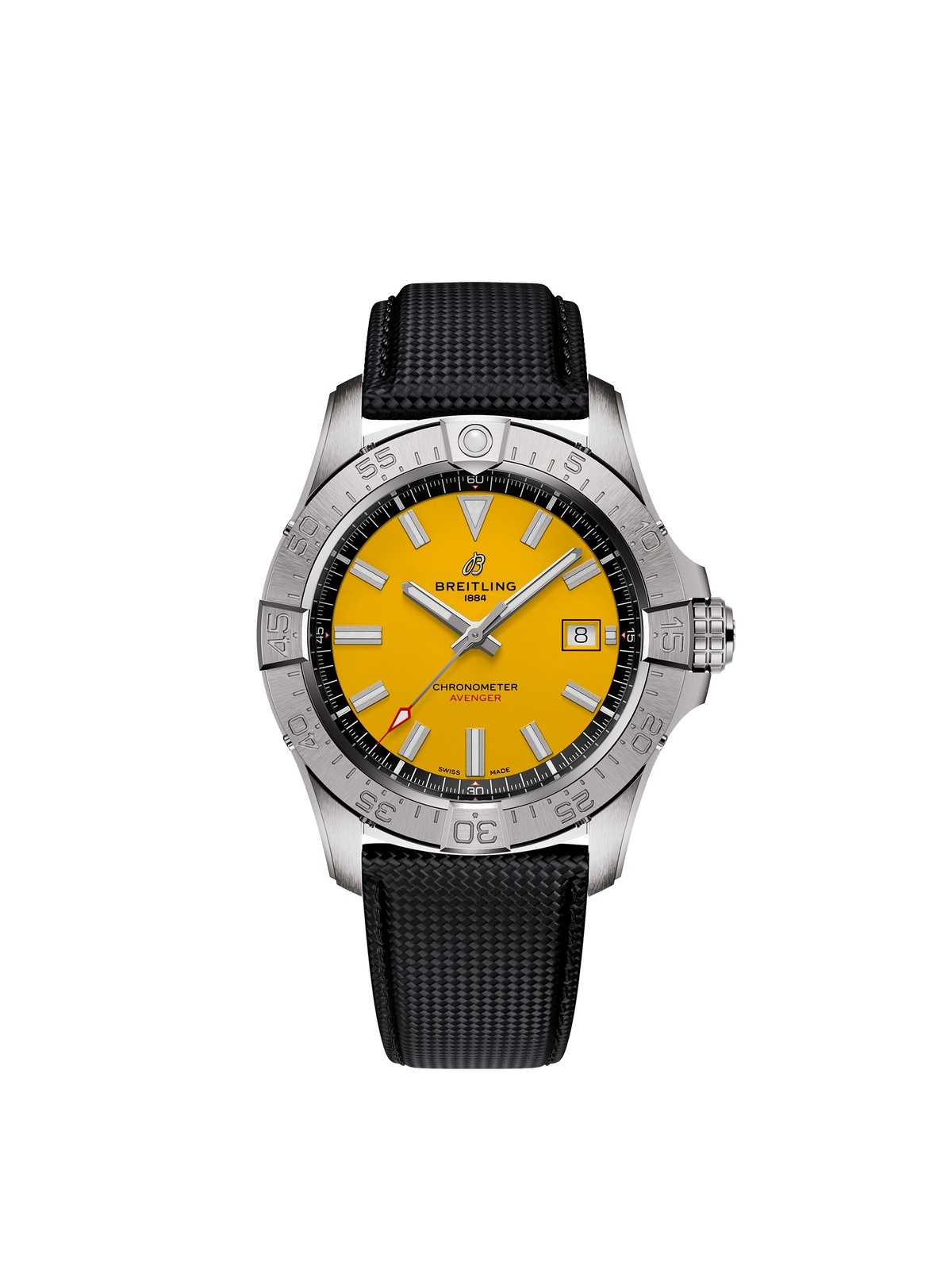 Breitling A173283A1I1X1 : Avenger Automatic 42 Stainless Steel / Yellow / China