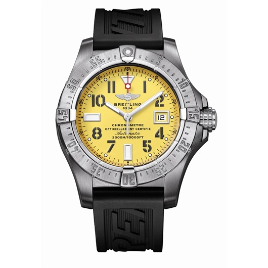 Breitling A1733010.I513 : Avenger Seawolf Stainless Steel / Yellow