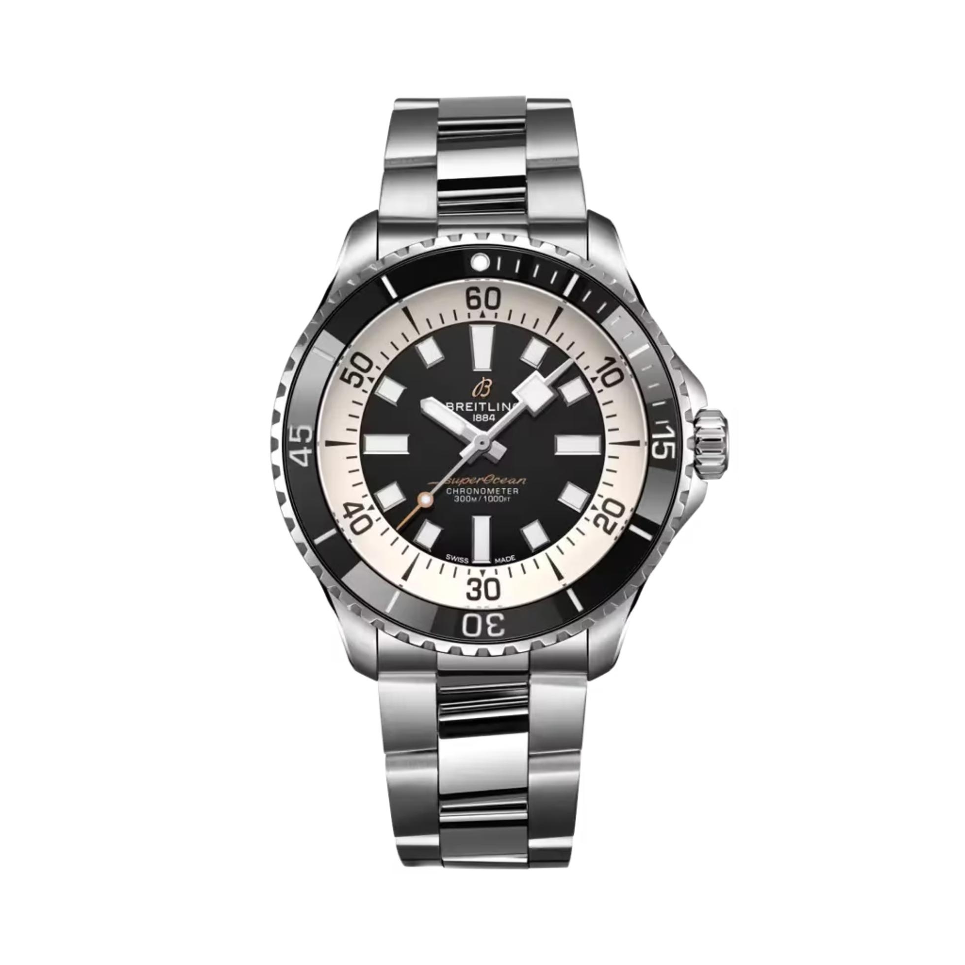 Breitling A173761B1B1A1 : SuperOcean Automatic 44 Stainless Steel / Collingwood Football Club