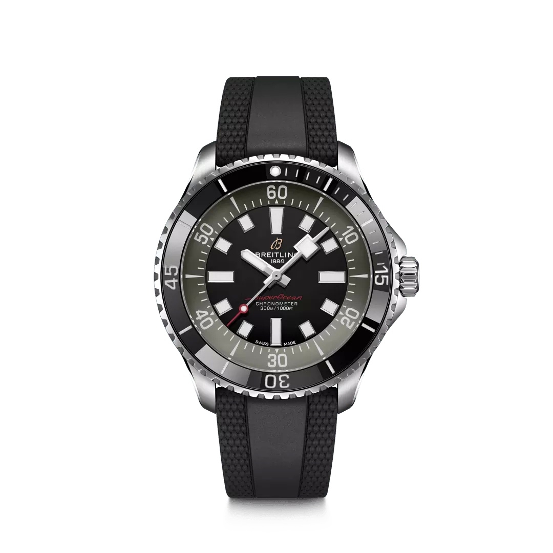 Breitling A173765A1B1S1 : SuperOcean Automatic 44 Stainless Steel / Black / UK