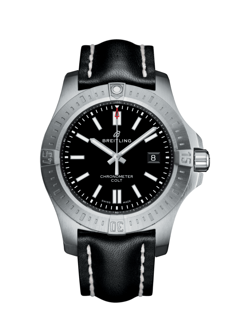 Breitling A17388101B1X1 : Chronomat Colt 44 Automatic Black / Calf / Pin