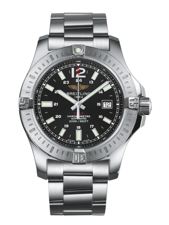 Breitling A1738811.BD44.173A : Colt 44 Automatic Volcano Black / Bracelet