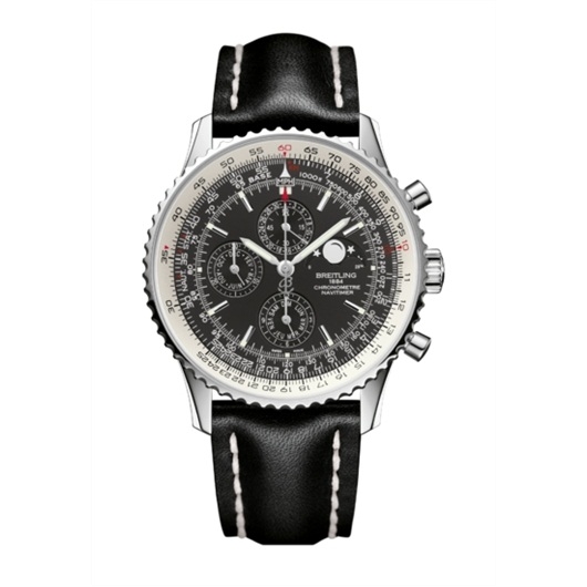 Breitling A1937012/BA57/441X/A20BA.1 : Navitimer 1461 Stainless Steel / Black / Calf / Pin
