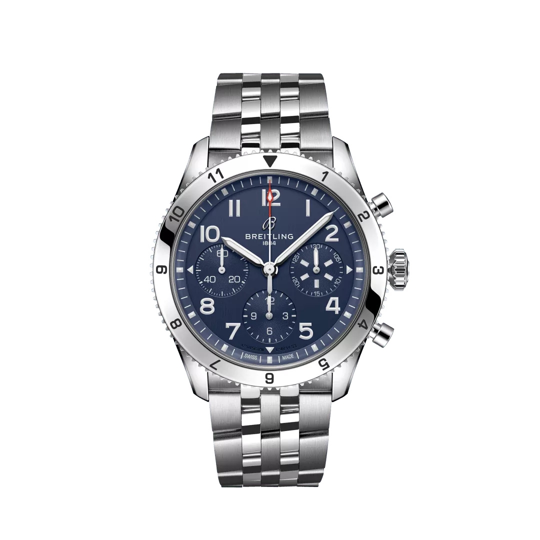 Breitling A233801A1C1A1 : Classic AVI Chronograph Tribute to Vought F4U Corsair / Bracelet