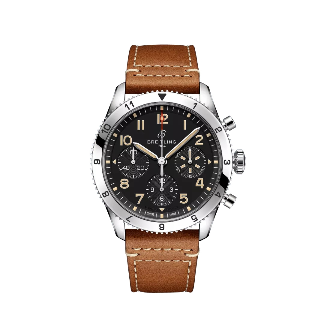 Breitling A233803A1B1X1 : Classic AVI Chronograph P-51 Mustang