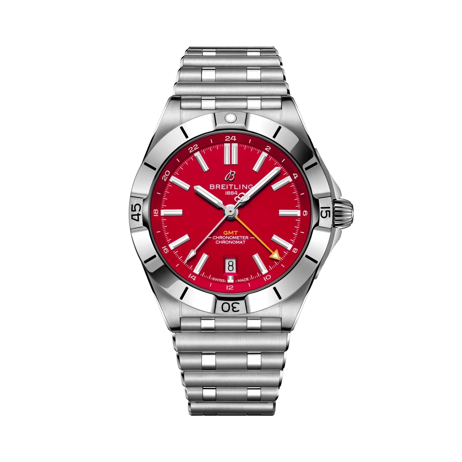 Breitling A32398B81K1A1 : Breitling Chronomat Automatic GMT 40 NFL Kansas City Chiefs Edition