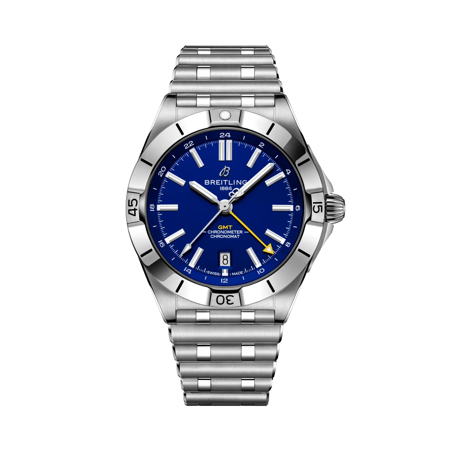Breitling A32398C91C1A1 : Breitling Chronomat Automatic GMT 40 NFL Los Angeles Rams Edition