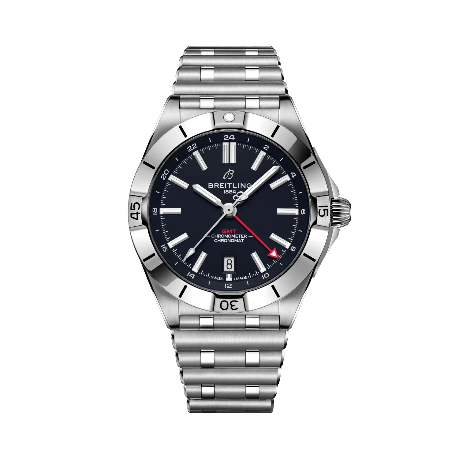 Breitling A32398D61B1A1 : Breitling Chronomat Automatic GMT 40 NFL Houston Texans Edition