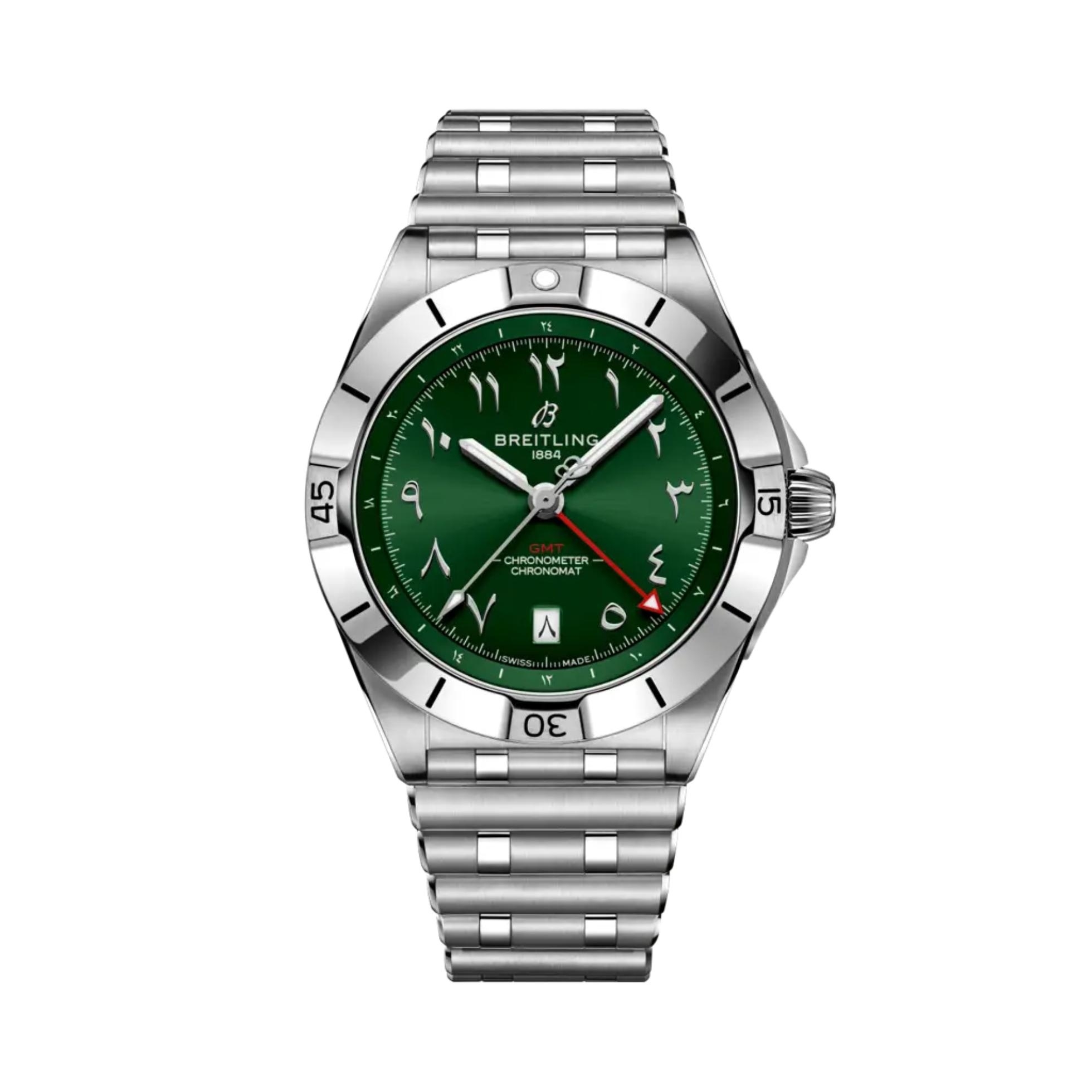 Breitling A32398E51L1A1 : Breitling Chronomat Automatic GMT 40 Saudi Arabia