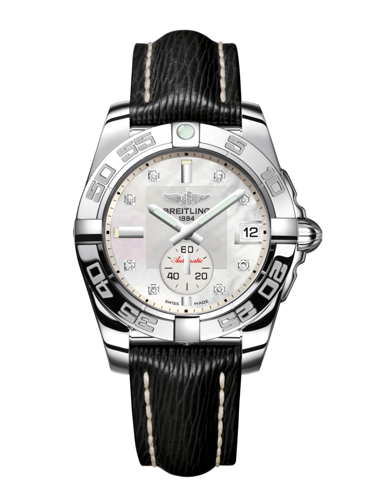 Breitling A3733012/A717/213X/A16BA.1 : Galactic 36 Automatic Stainless Steel / Pearl Diamond / Sahara