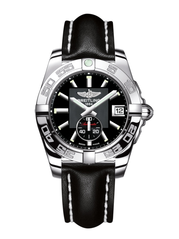 Breitling A3733012/BA33/414X/A16BA.1 : Galactic 36 Automatic Stainless Steel / Volcano Black / Calf