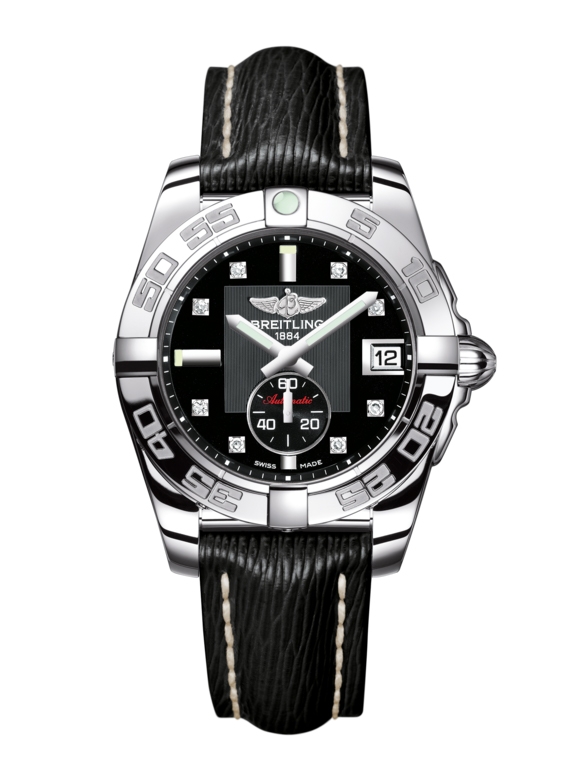 Breitling A3733012/BD02/213X/A16BA.1 : Galactic 36 Automatic Stainless Steel / Volcano Black Diamond / Sahara