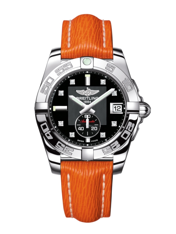 Breitling A3733012/BD02/217X/A16BA.1 : Galactic 36 Automatic Stainless Steel / Volcano Black Diamond / Sahara
