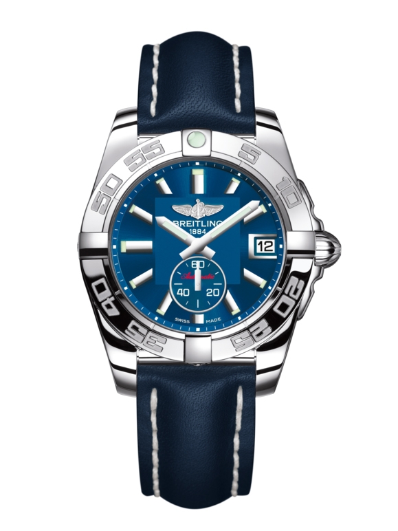 Breitling A3733012/C824/194X/A16BA.1 : Galactic 36 Automatic Stainless Steel / Gun Blue / Calf