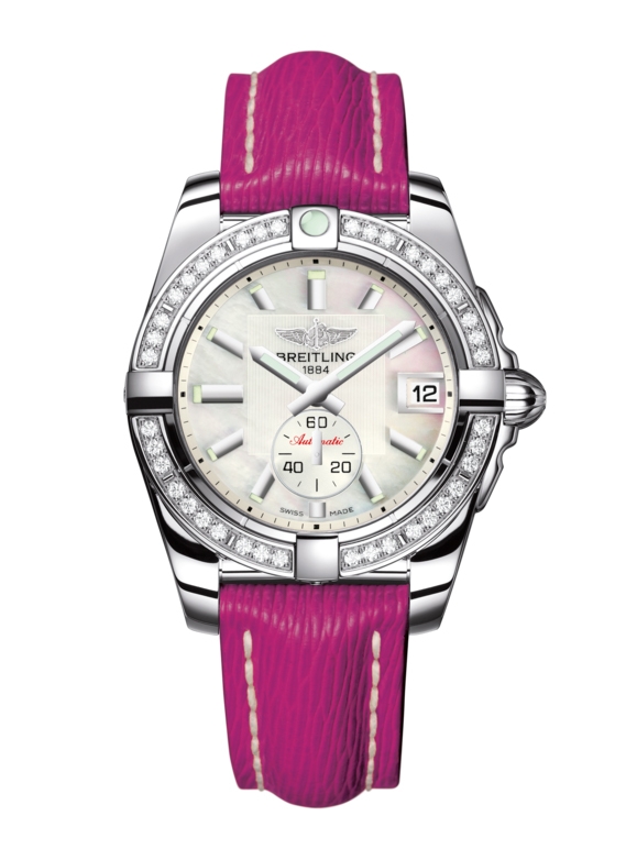 Breitling A3733053/A716/242X/A16BA.1 : Galactic 36 Automatic Stainless Steel / Diamond / Pearl / Sahara