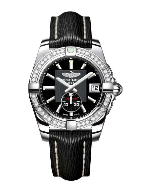 Breitling A3733053/BA33/213X/A16BA.1 : Galactic 36 Automatic Stainless Steel / Diamond / Volcano Black / Sahara