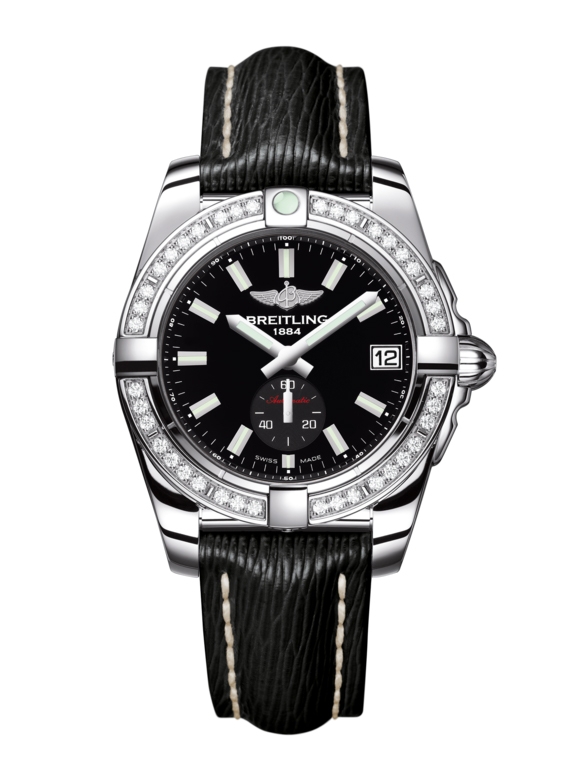 Breitling A3733053/BE77/213X/A16BA.1 : Galactic 36 Automatic Stainless Steel / Diamond / Onyx Black / Sahara