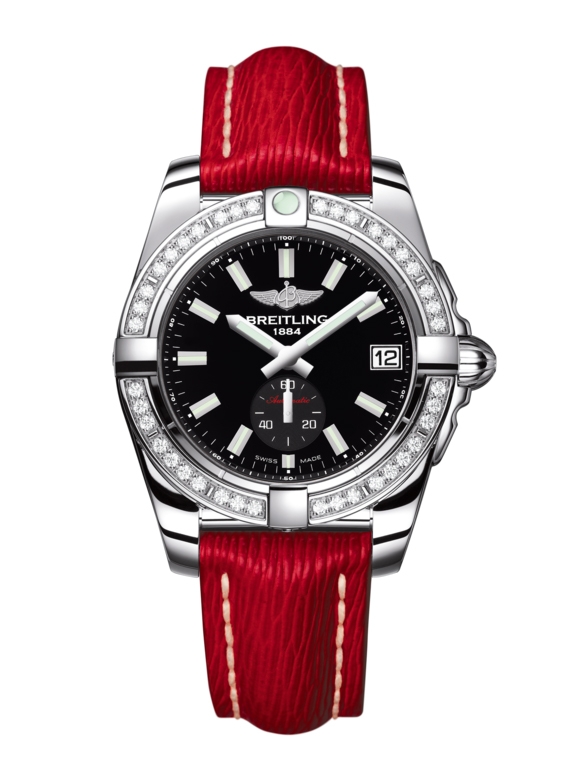 Breitling A3733053/BE77/214X/A16BA.1 : Galactic 36 Automatic Stainless Steel / Diamond / Onyx Black / Sahara