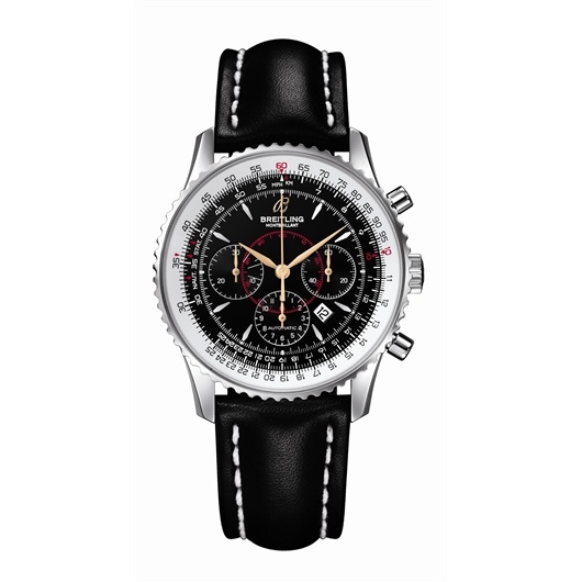 Breitling A4137012.B875 : Montbillant Black / Calf